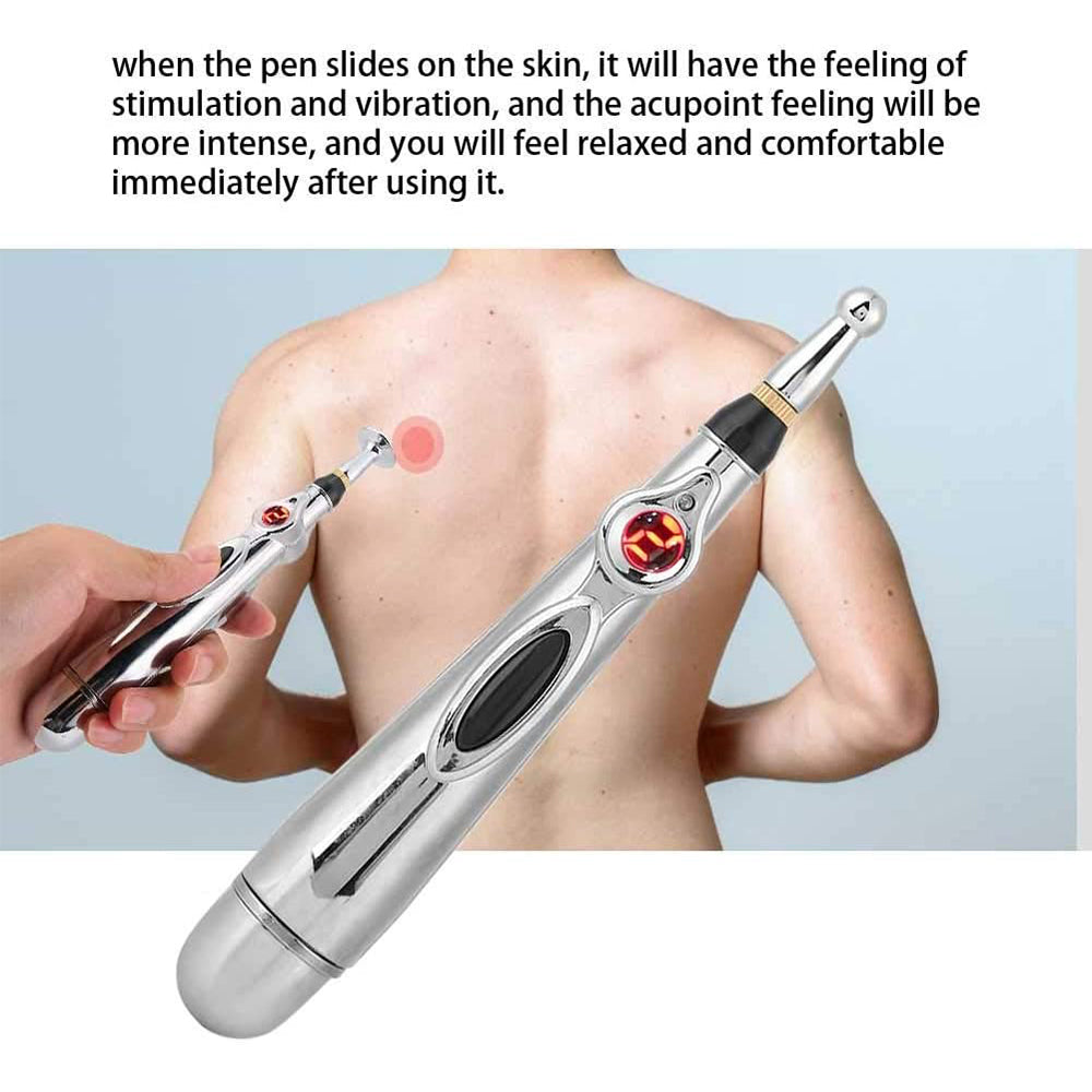 Electronic Acupuncture Acupressure Massage Pen- Battery Operated