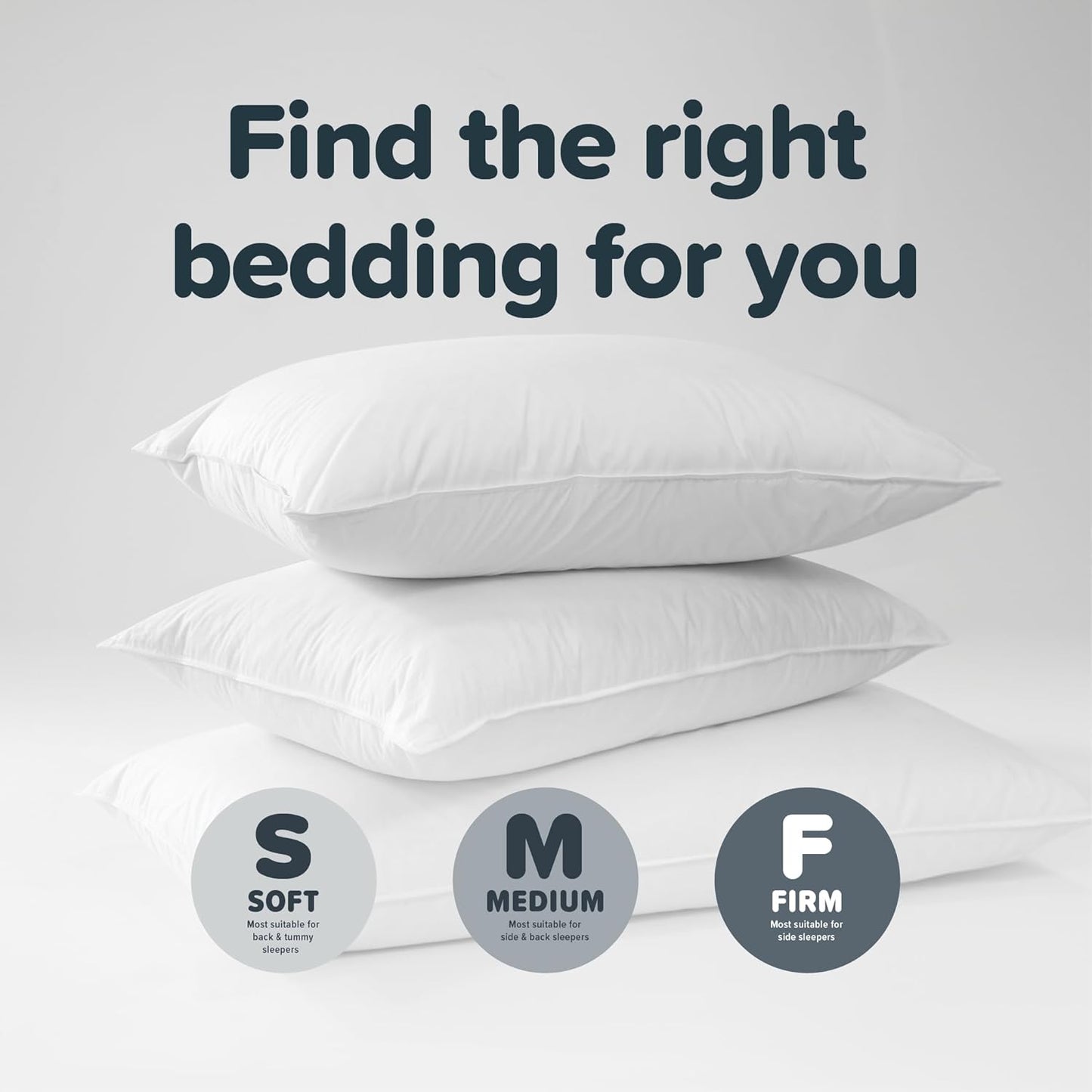 Tontine Good Night Allergy Sensitive Pillow – Medium Height, Medium Softness – Ultrafibre Fill, Bioguard Protection, Cotton Cover – Machine Washable – Australian Made – 2 Pack