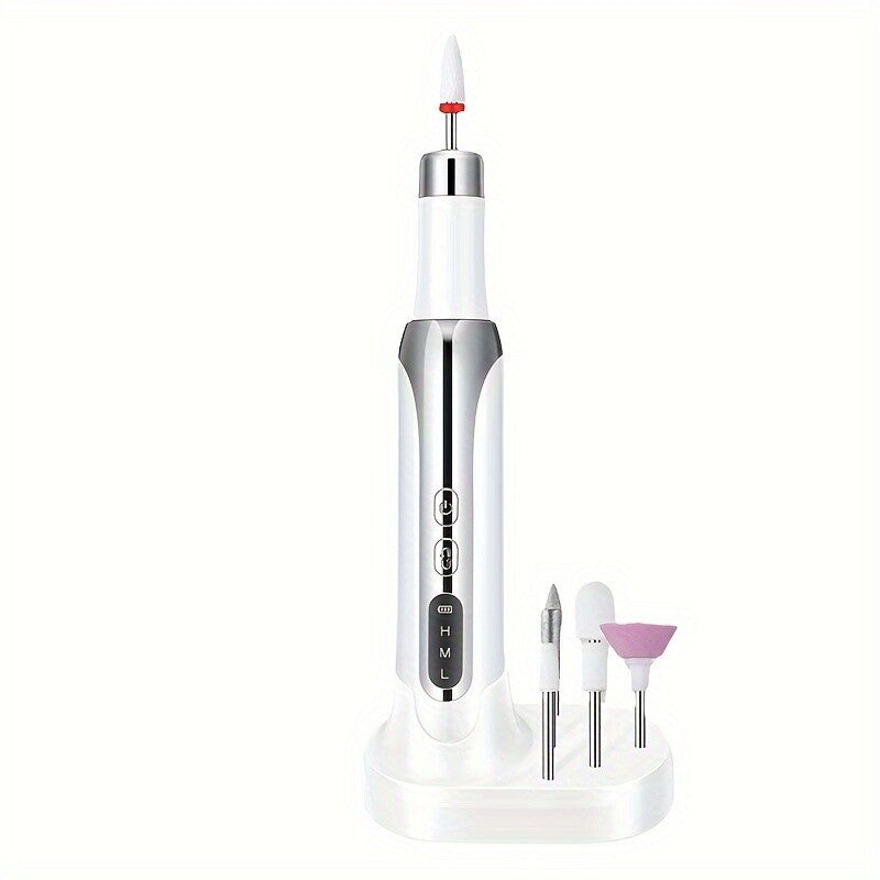 Nail Art Drill Tips Manicure Set Kit File Grinder Polisher Electric Beauty Tool