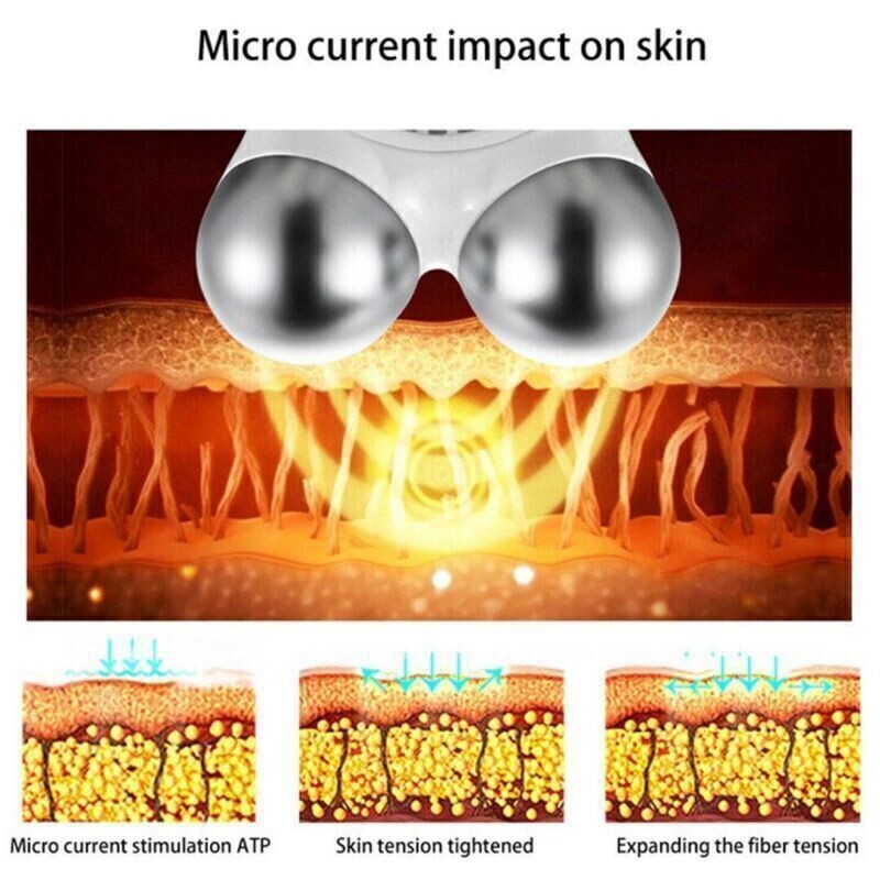 Microcurrent Face Skin Tightening Lifting Device Facial Beauty Machine AU Stock